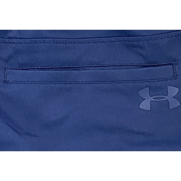 Under Armour Men's 30 Blue Match Play Stretch Waist Golf Shorts 10"‎ Inseam - Picture 4 of 6